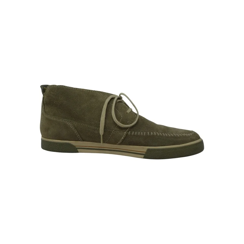 Original Penguin Ernie Chukka Boots Men 12 Khaki Suede Moccasin Toe PERC101-2